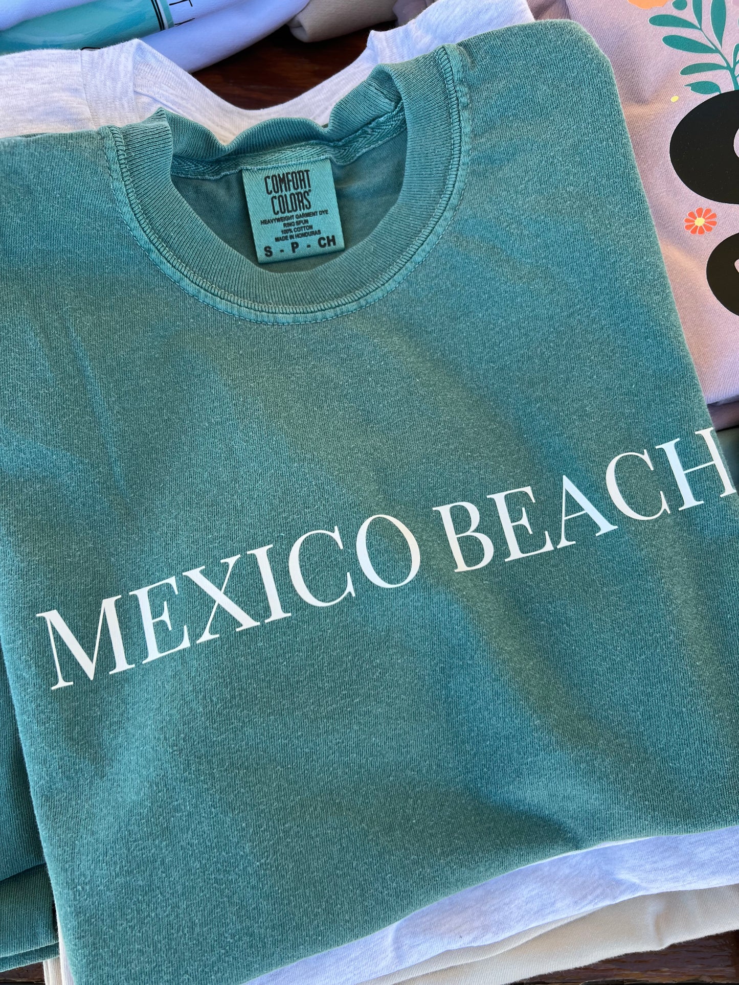 MEXICO BEACH on Comfort Colors brand