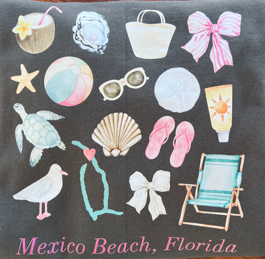 Mexico Beach Symbols