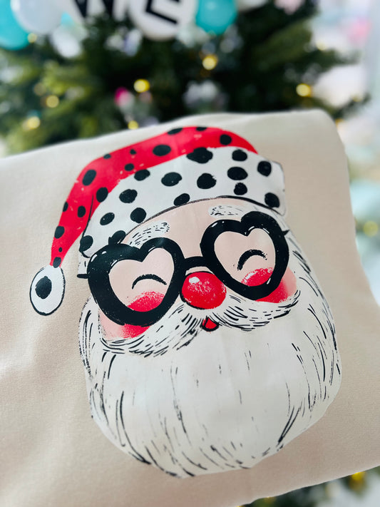 Santa: Dots & Glasses