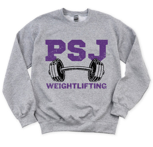 PSJ Weightlifting Sweatshirts