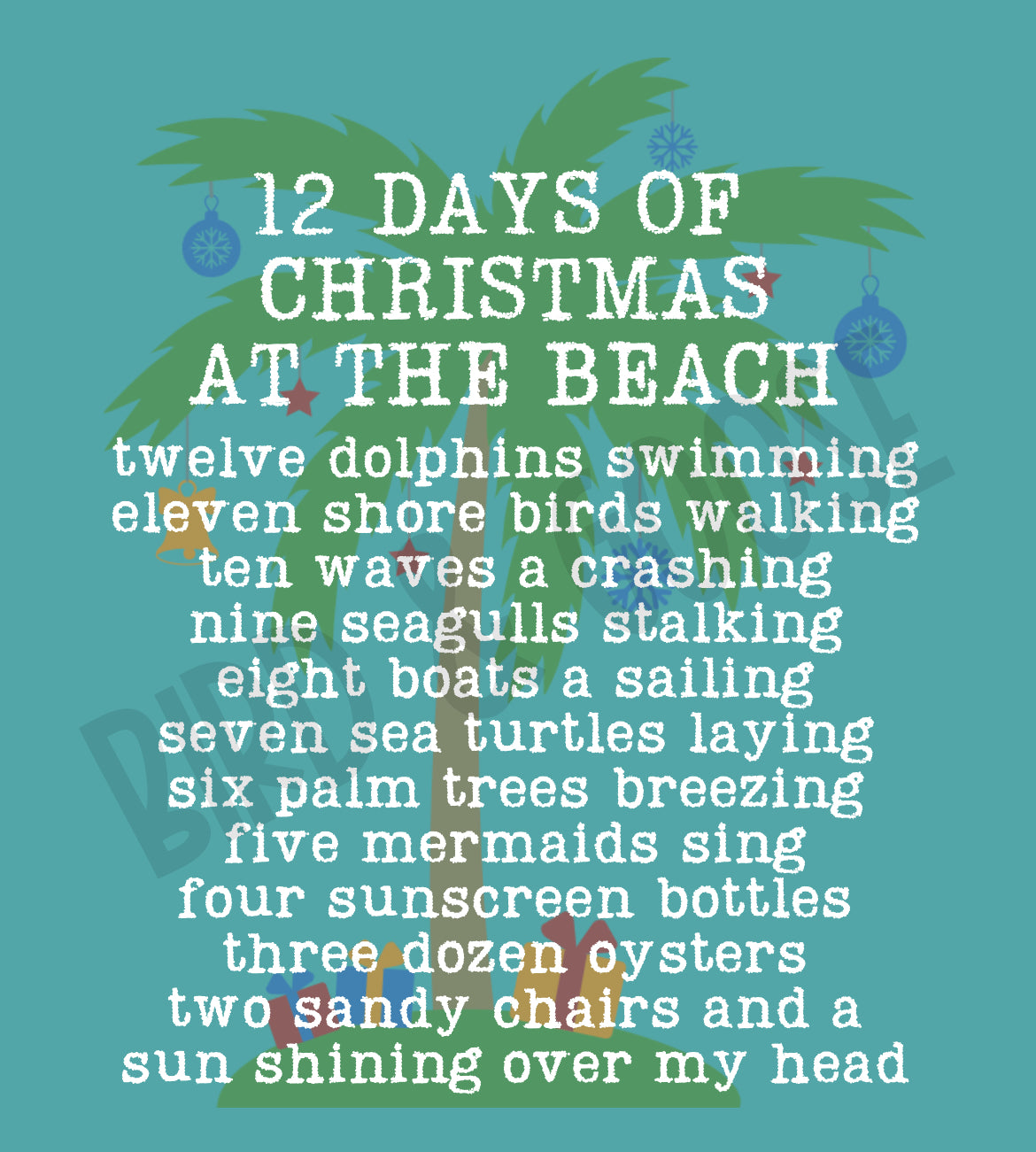 12 Days of Christmas (Beach Edition)