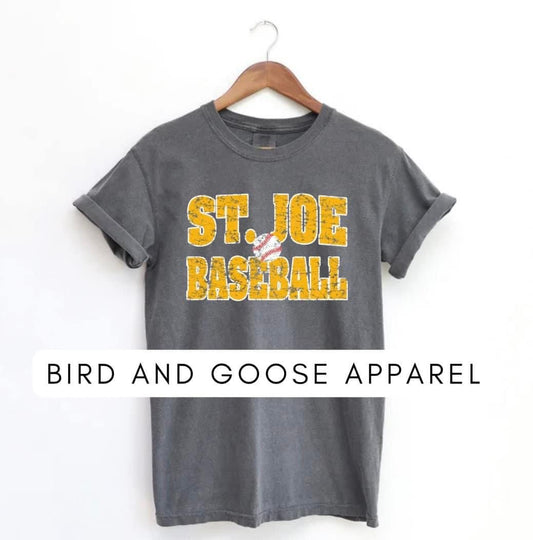 St. Joe Baseball (distressed design)