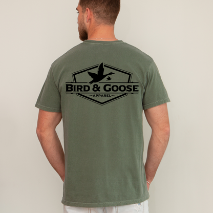 Bird & Goose Logo T-Shirt (front and back)