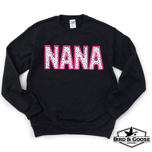 Nana / Mama in Trendy Font