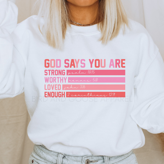 God Says You Are